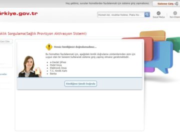 SPAS Müstehaklık Sorgulama(Sağlık Provizyon Aktivasyon Sistemi)