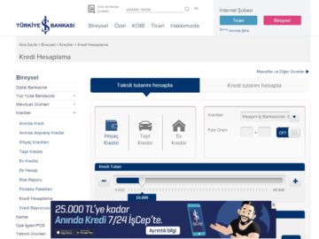 işbankası kredi