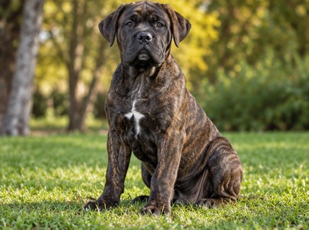 Cane Corso ev ve bahçe yaşamı
